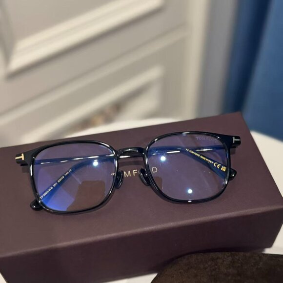 Tom Ford TF5923-K-B Black Eyeglasses – Lightly Worn, Complete Set - Picture 2 of 7